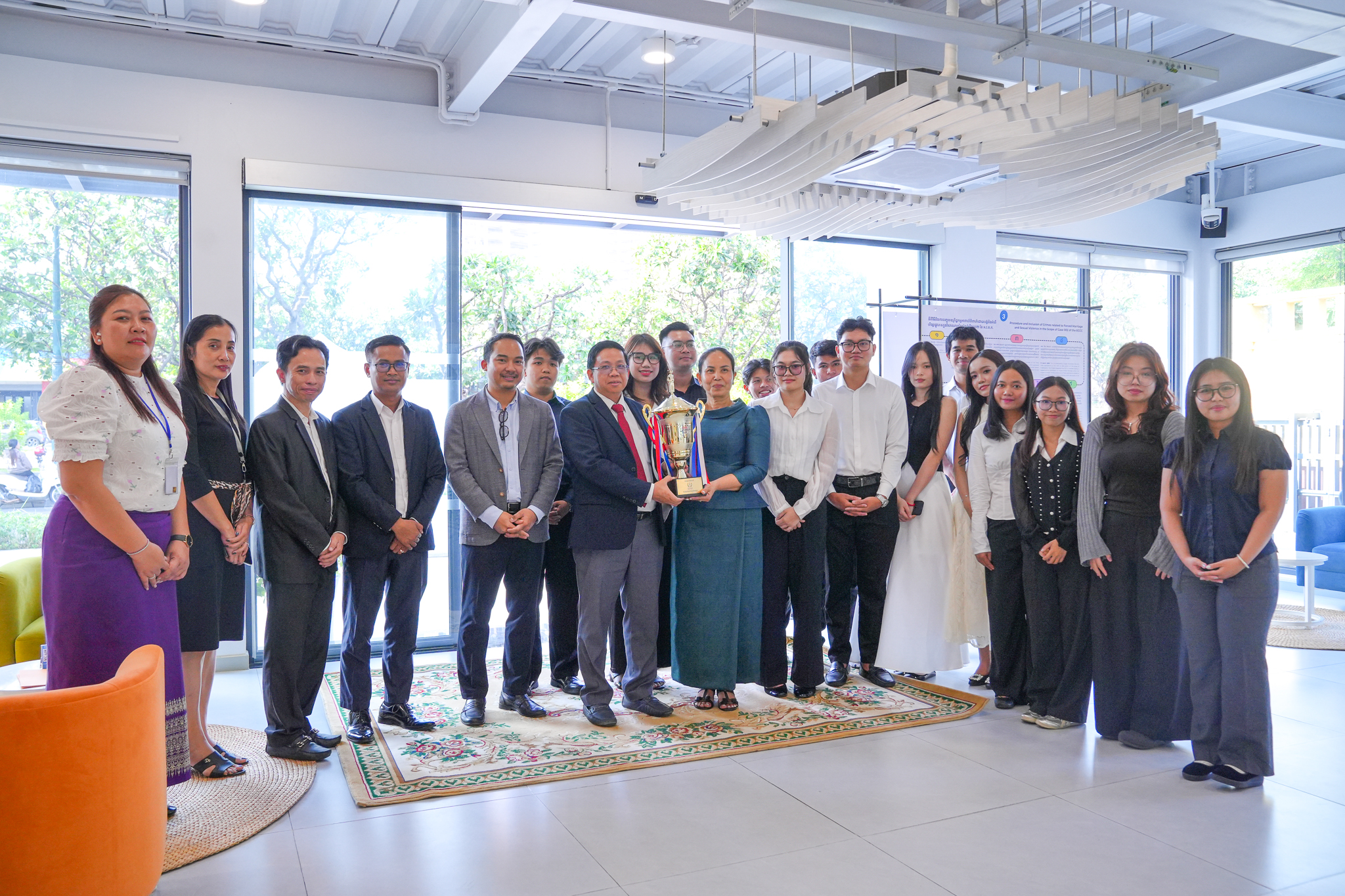 Trophy Parade Ceremony of the Cambodian Moot Court Competition 2025 - Image 1